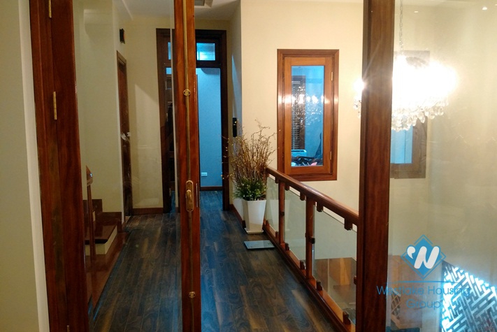 Noble-designed house for rent in Ba Dinh district